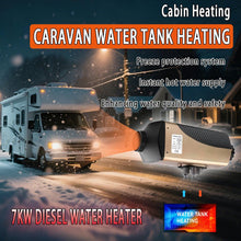 Load image into Gallery viewer, 12V 7kW Diesel Heater With Aviation Plug,LCD Display for RVs, Trucks, Ships | 7-Speed Adjustment,Overheat Alarm, High Altitude Mode,Intelligent energy-saving mode,Automatic cleaning of carbon deposits