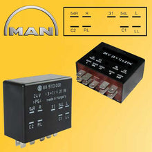 Load image into Gallery viewer, 24v Flasher relay unit 81.25311.0006/5KG 005 063-00 for MAN TRUCK PARTS