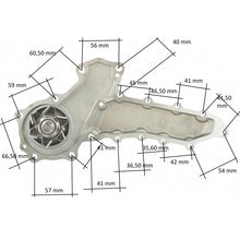 Load image into Gallery viewer, V1702 V1703 V1902 V1903 V2003 V2203 V2403 Engine Water Pump 1A021-73036 16412-73030 17331-73030 For Kubota Tractor