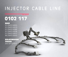 Load image into Gallery viewer, injector cable harness for MAN truck TGA .TGS.TGX. TGL.TGM 51254136417 /51.25413-6417/51 25413 6417 /Wire Assembly/