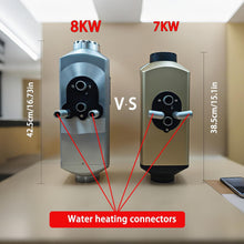Load image into Gallery viewer, 24V 9kW Diesel Heater ，Extra Large Aluminum Body, High Power Diesel Air Heater with LCD Display，Overheat Alarm, Low Noise Parking Heater for RVs,Trucks, Ships
