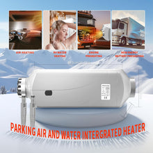 Load image into Gallery viewer, 8kW Diesel Heater 12V,All in One Water Air Heating for RVs, Trucks,Ships | Water Heater With LCD Display，High Altitude Mode,Aviation Plug，RV Water Heater,Engine preheating，Diesel Parking Heater

