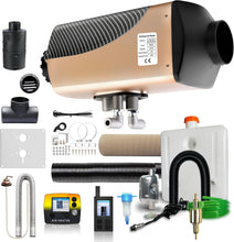 Load image into Gallery viewer, 7kW Diesel Heater 12V All in One Water Air Heating for RVs, Trucks,Ships | Diesel Water Heater With LCD Display,RV Water Heater，Engine preheating，4 water heating modes with water constant temperature

