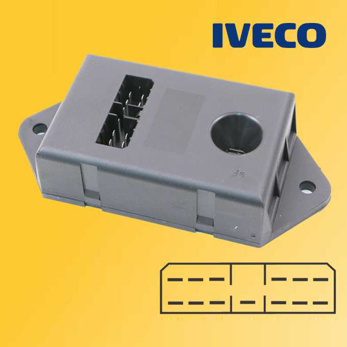 IVECO FLASHER RELAY 500321679 4852650 4860433   13P/24V