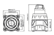 Load image into Gallery viewer, BEP 700 Marine 701 275A Contour Easy For Boat Master Battery Switch (On/Off)
